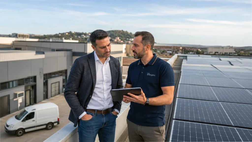 fornitore luce per aziende con fotovoltaico